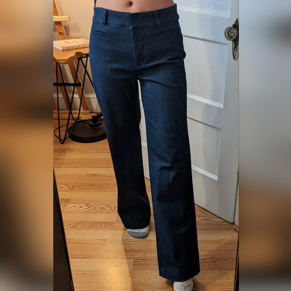 Ann Taylor LOFT Petites Blue Jeans, Women's Size 0P